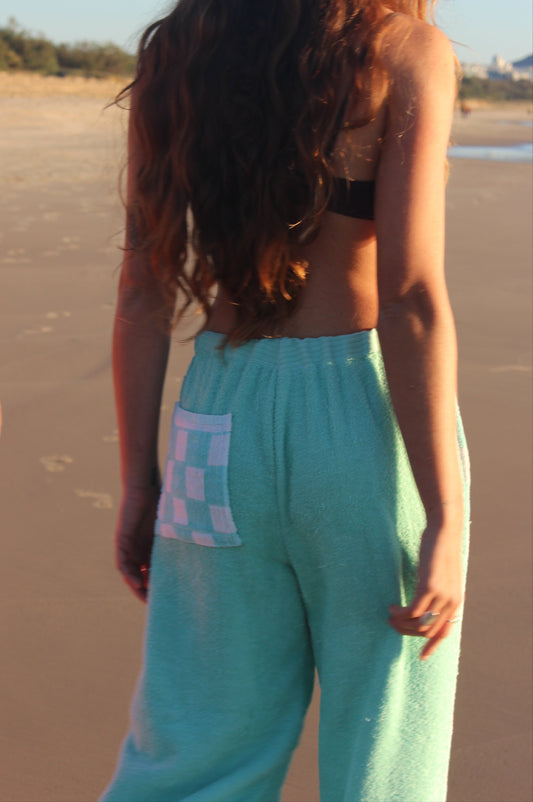 Dakota Pants - Aqua (Medium)