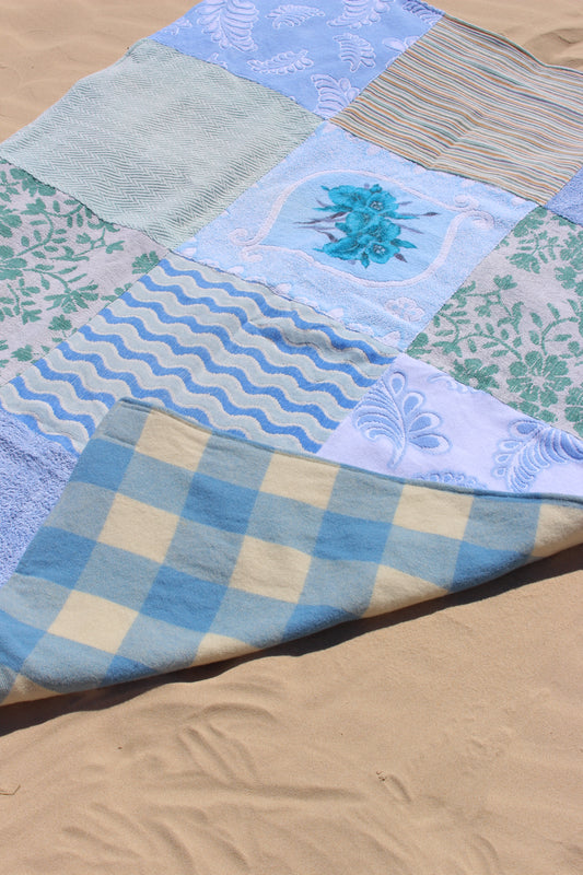 Retro Rug - Periwinkle