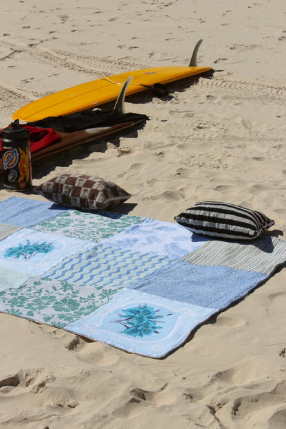 Retro Rug - Periwinkle