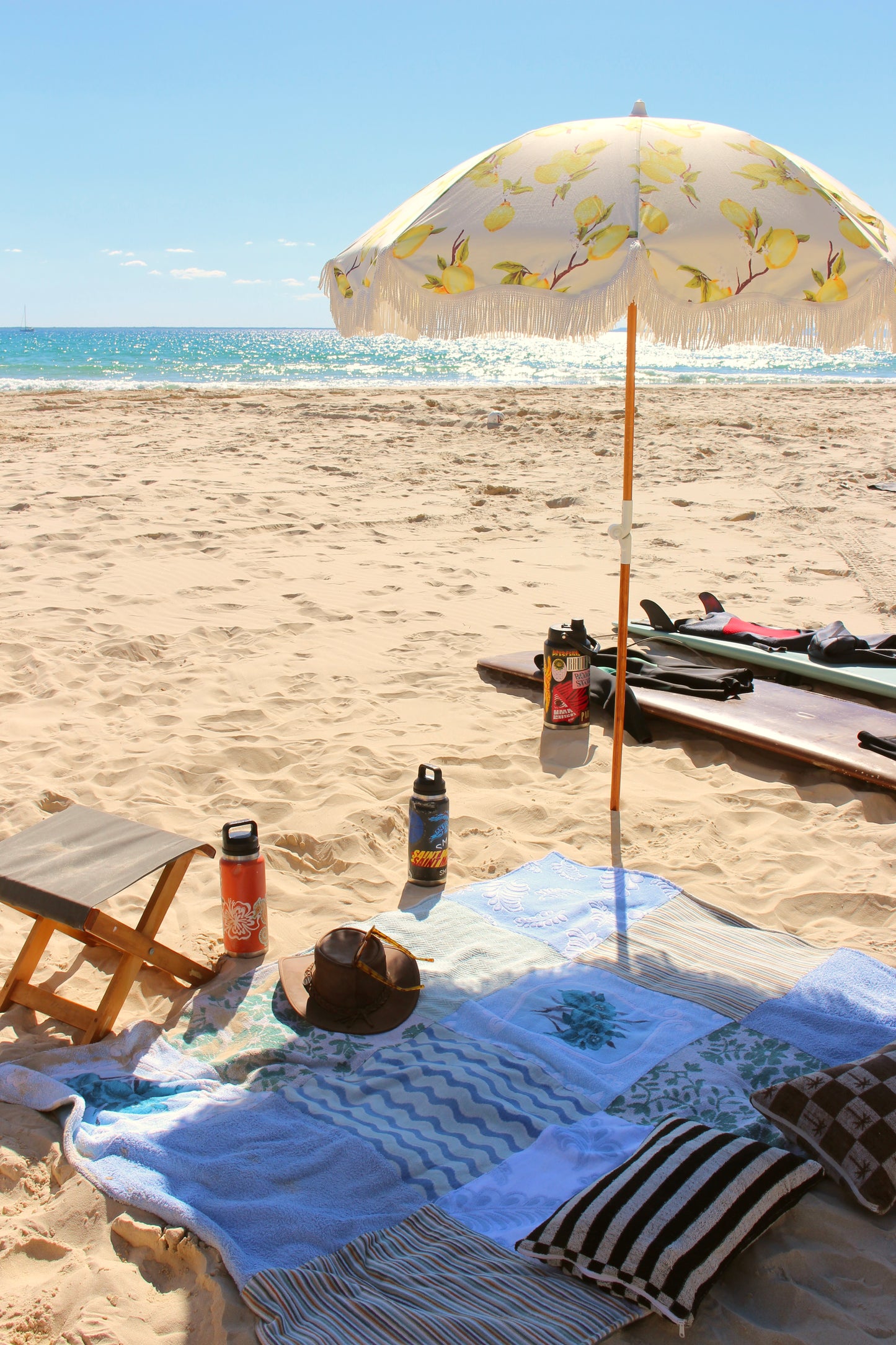 Retro Rug - Periwinkle