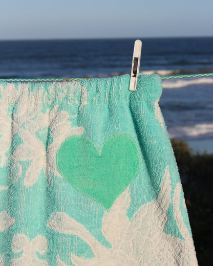Sunshine skirt - aqua (small)