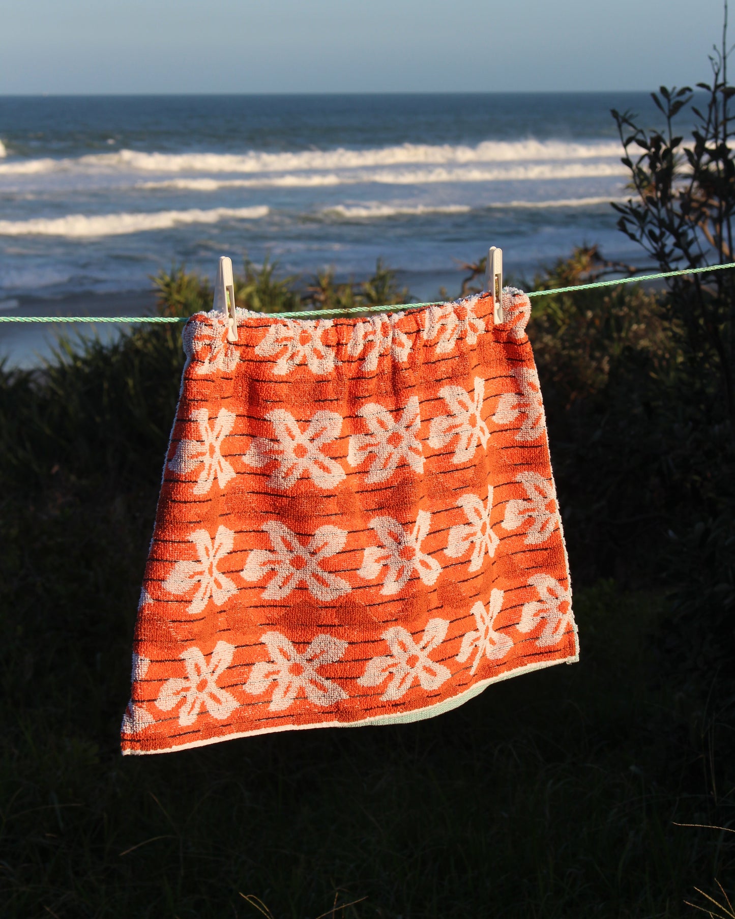 Sunshine skirt - tangerine (medium)