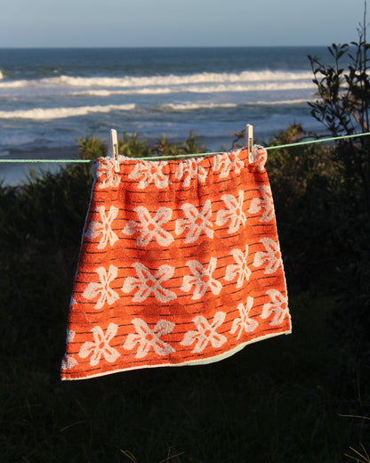 Sunshine skirt - tangerine (medium)