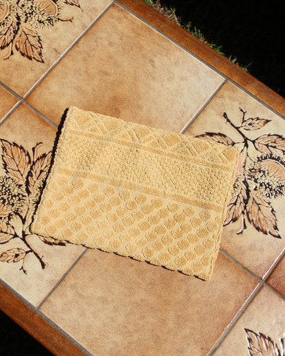 Beach pouch - mustard
