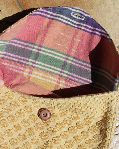 Beach pouch - mustard