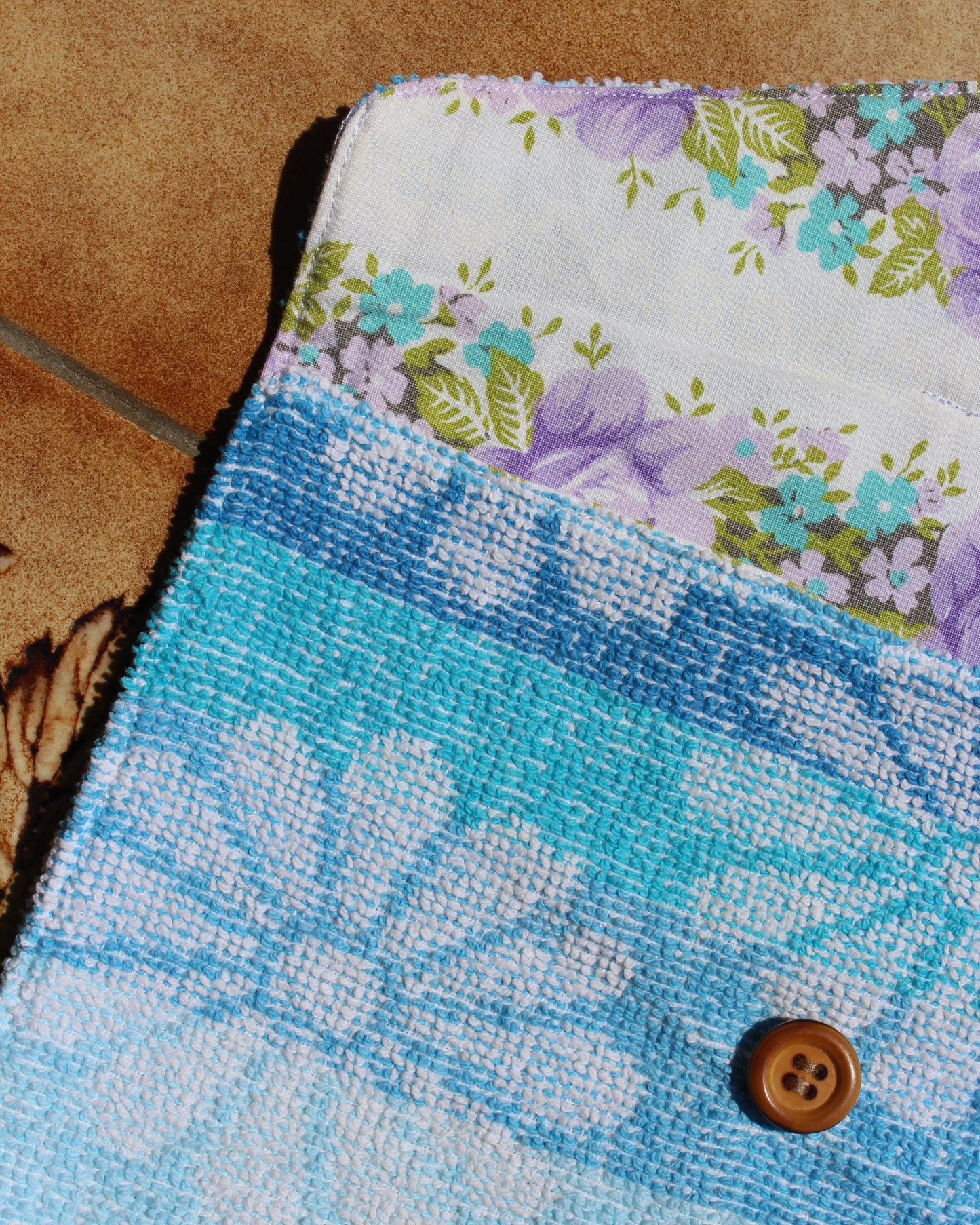 Beach pouch - blue